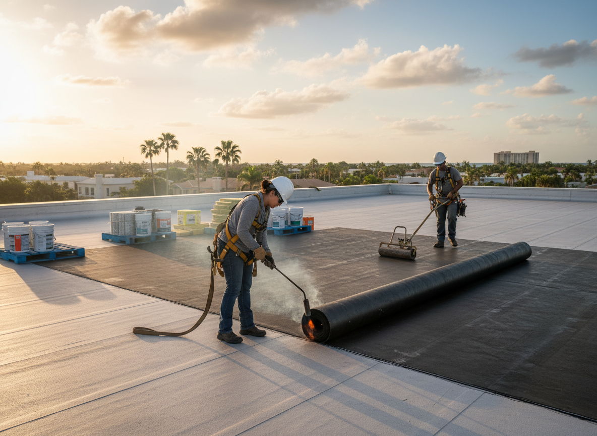 Commercial Roofing in Cutler Bay