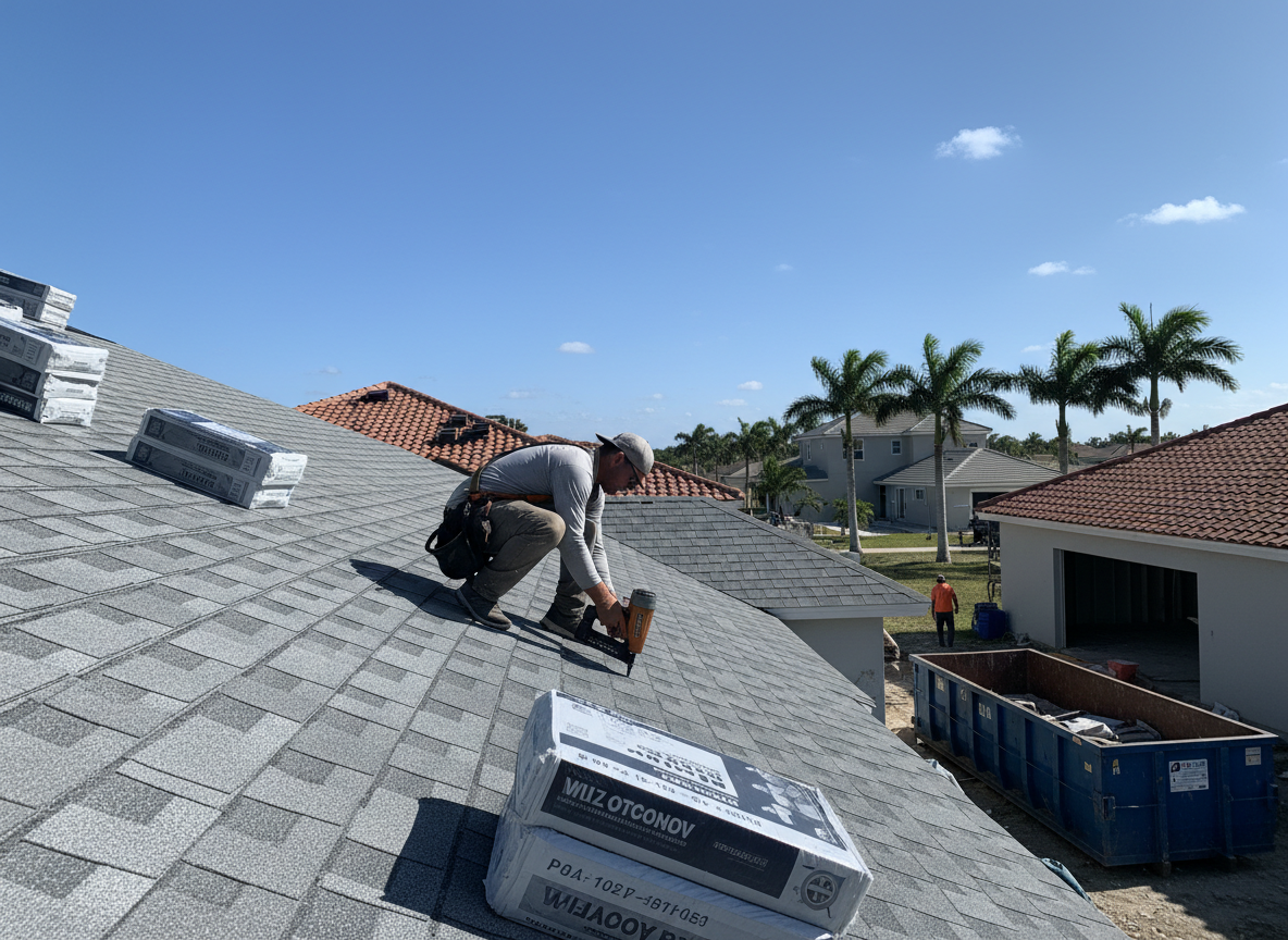 new construction roofing in Cutler Bay