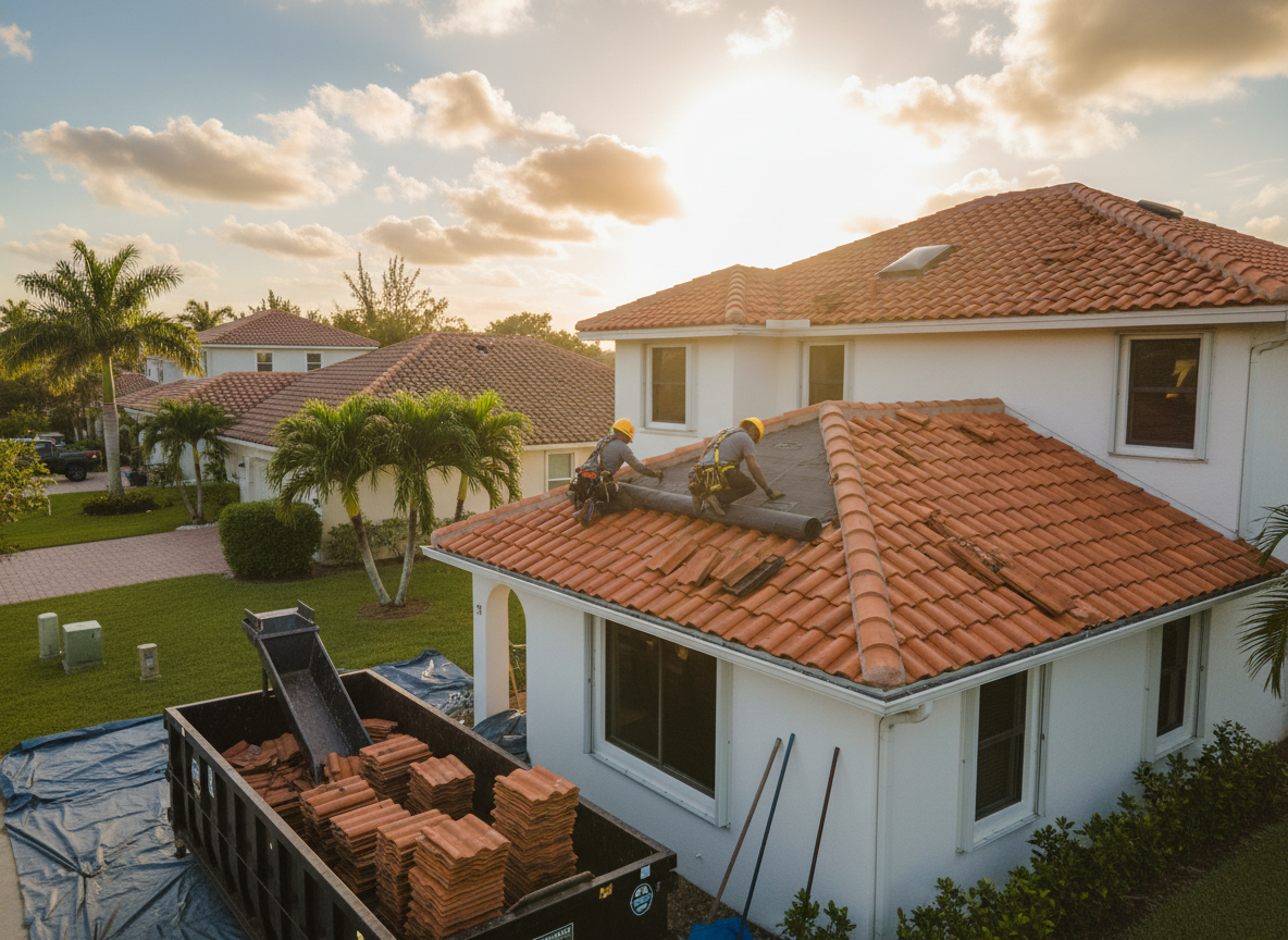 Residential Roofing in Cutler Bay